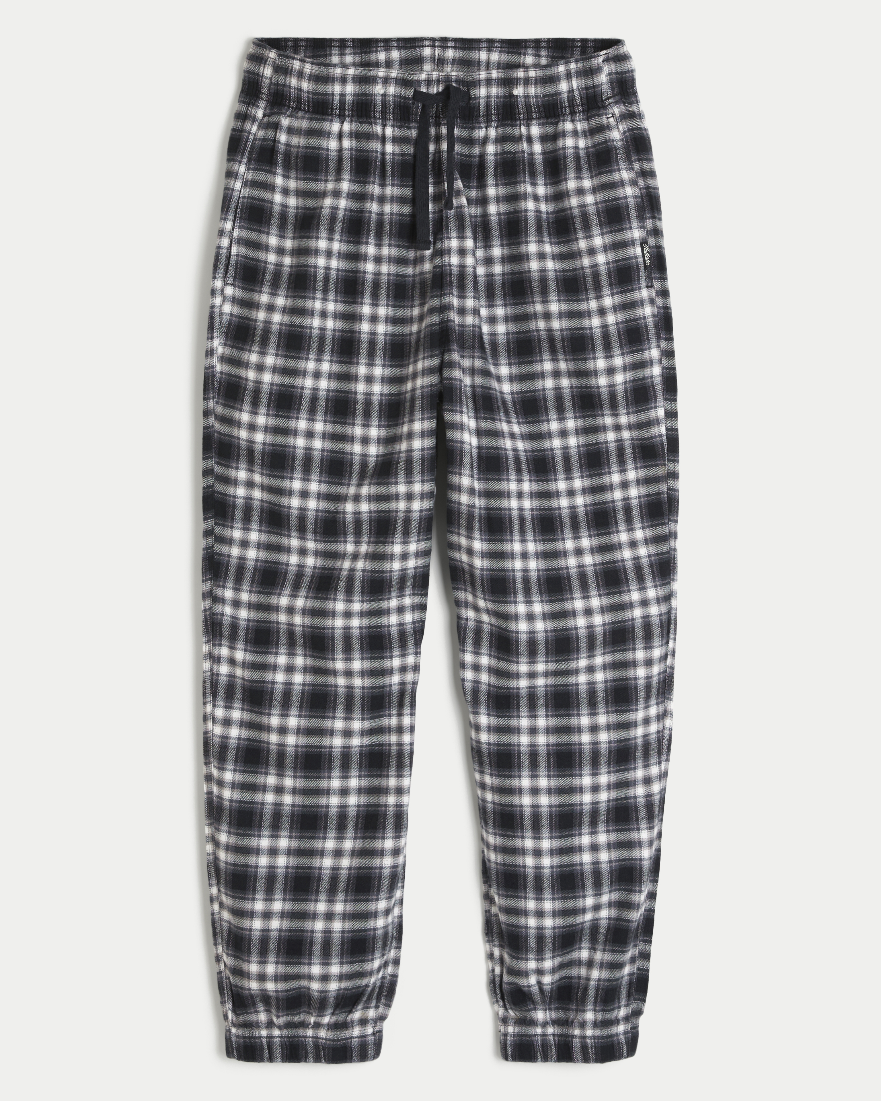 Relaxed Cinch Flannel Pants