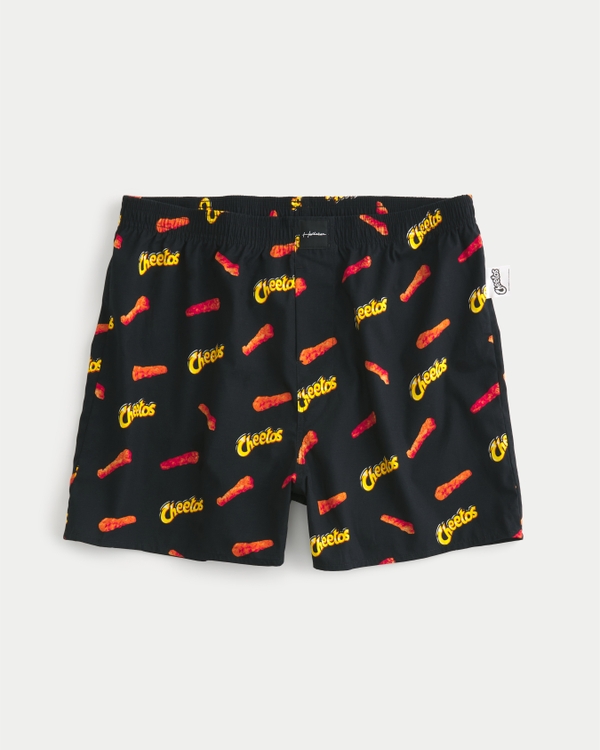 Woven Cheetos Graphic Boxers, Black - Cheetos