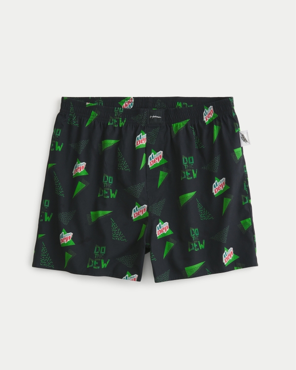 Woven Mountain Dew Graphic Boxers