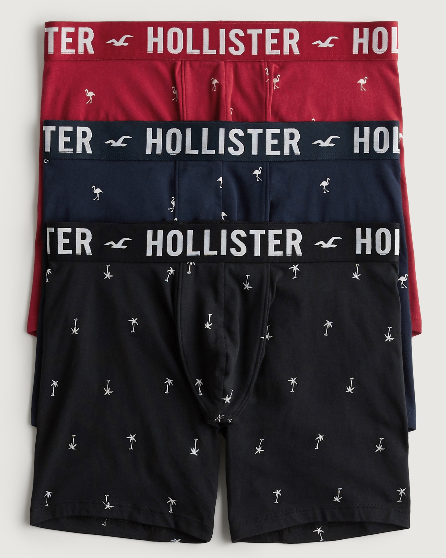 Hollister 5 pack trunks in blue
