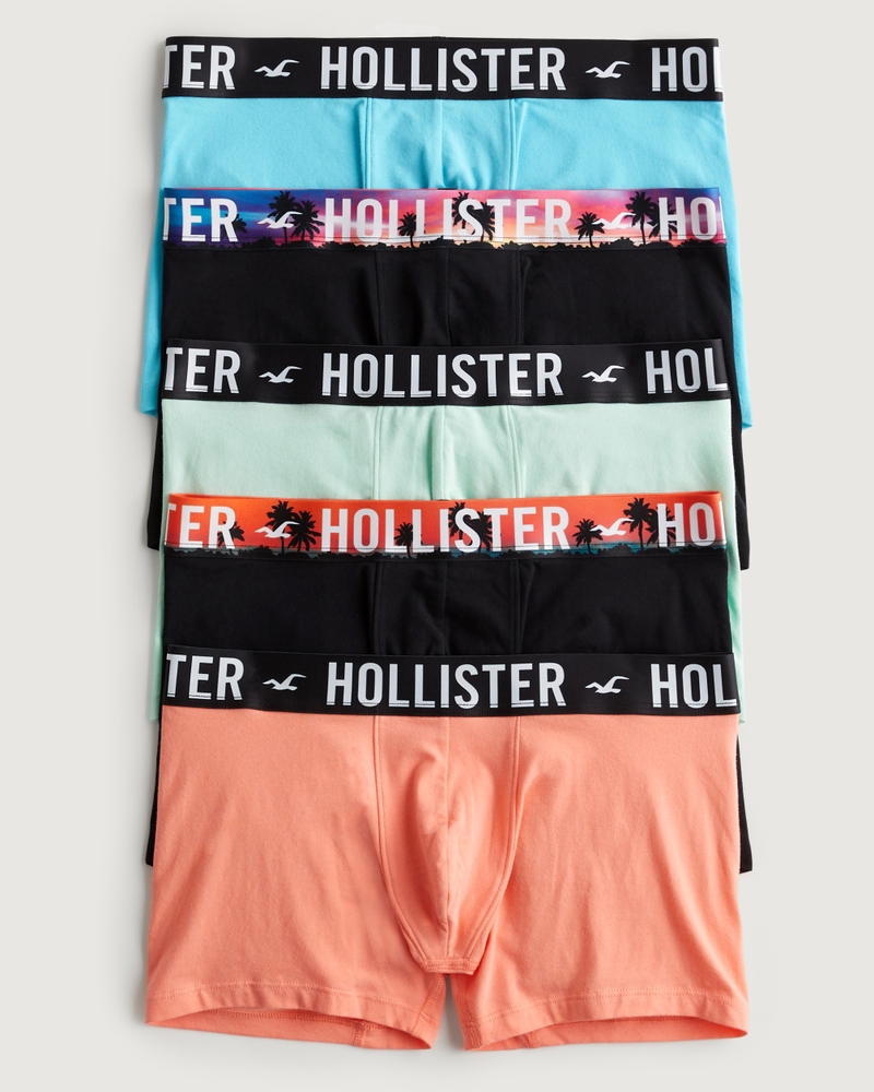 Sleepwear & Loungewear  Hollister Co. Mens Boxer Brief 5-Pack Multi Floral  · AmrWadeaArt