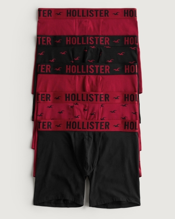 Hollister California Men's 100% Cotton Woven Boxers (3, 4 or 5