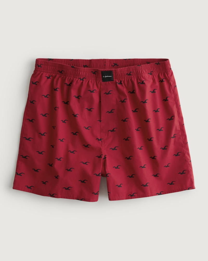 Men's Logo Icon Cotton Boxers Men's Sleepwear & Loungewear