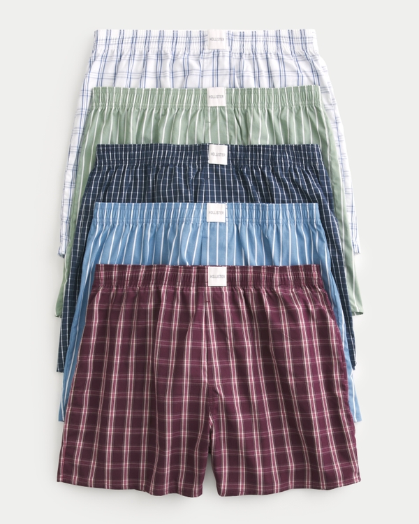 Woven Boxer 5-Pack, Multi