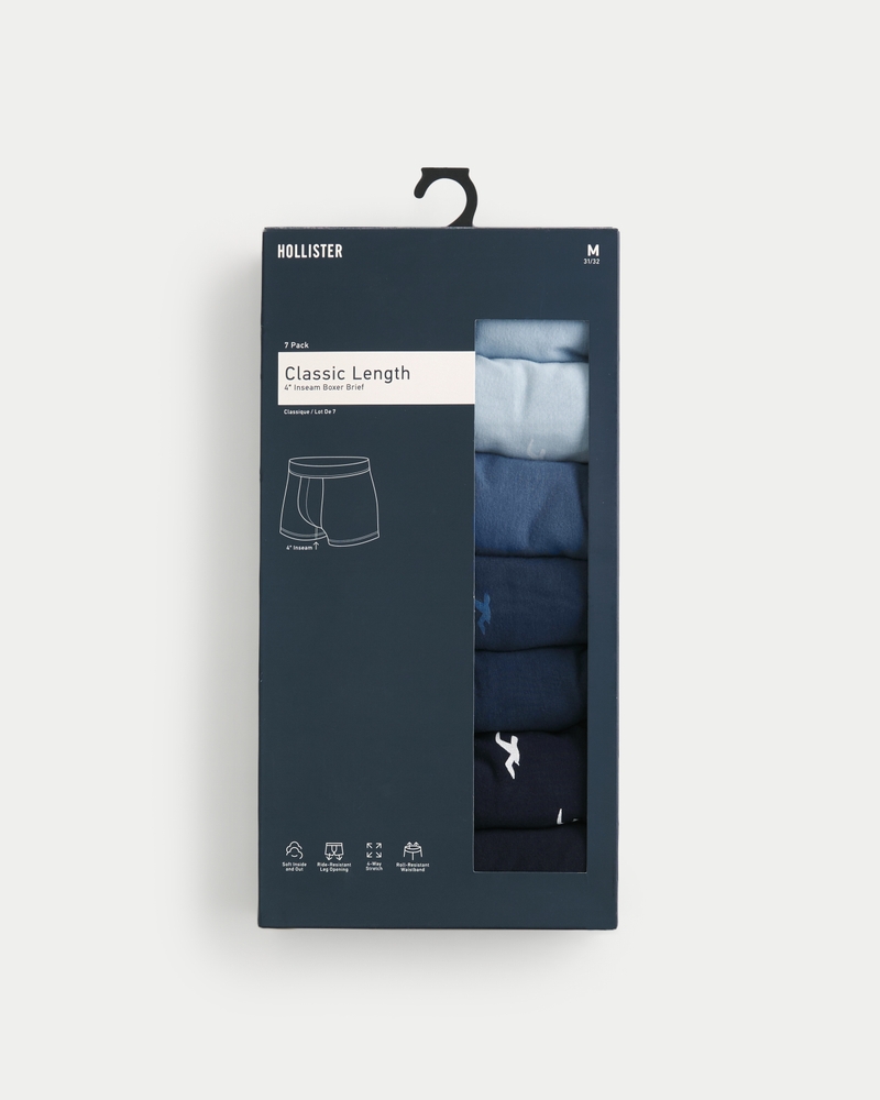 Uomo Confezione da Boxer Attillati Lunghi Classic Uomo Saldi