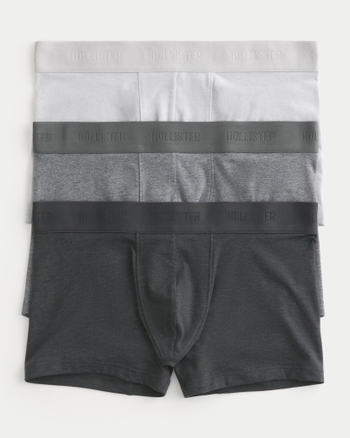 Hombres Paquete de 3 calzoncillos boxers de largo clasico Hombres Paquetes con varios pares HollisterCo