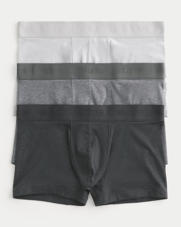 Classic Length Boxer Brief 3-Pack, Grey Multi