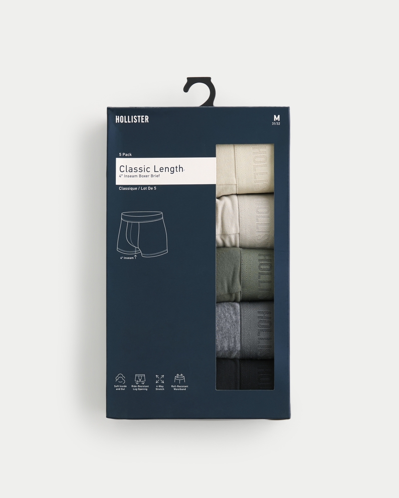 Classic Length Boxer Brief 5-Pack