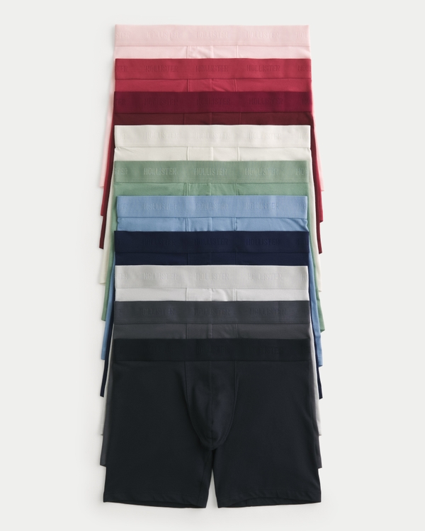 Longer-Length Boxer Brief 10-Pack, Multi view 1