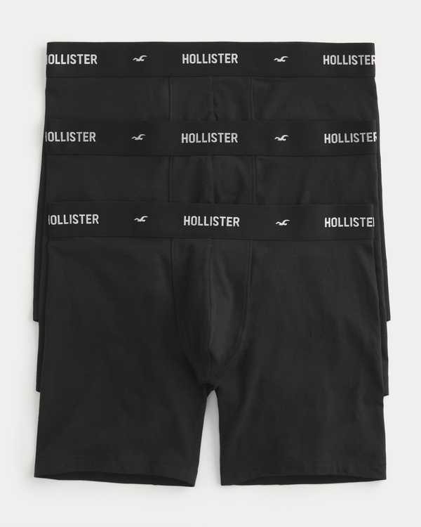 Hollister Gilly Hicks Loose Boxer/ Underwear Light Brown Pattern