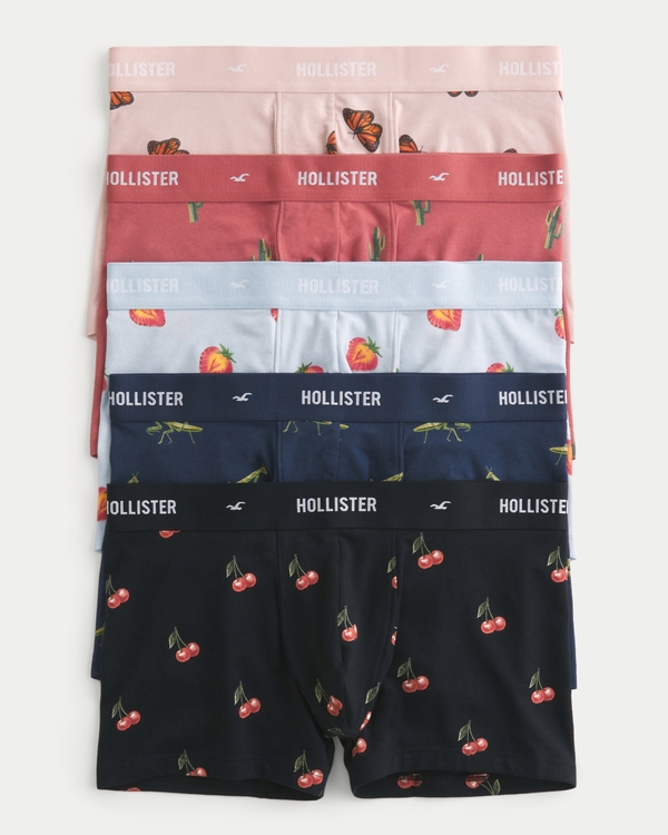 Hollister - 5-Pack Print Boxers