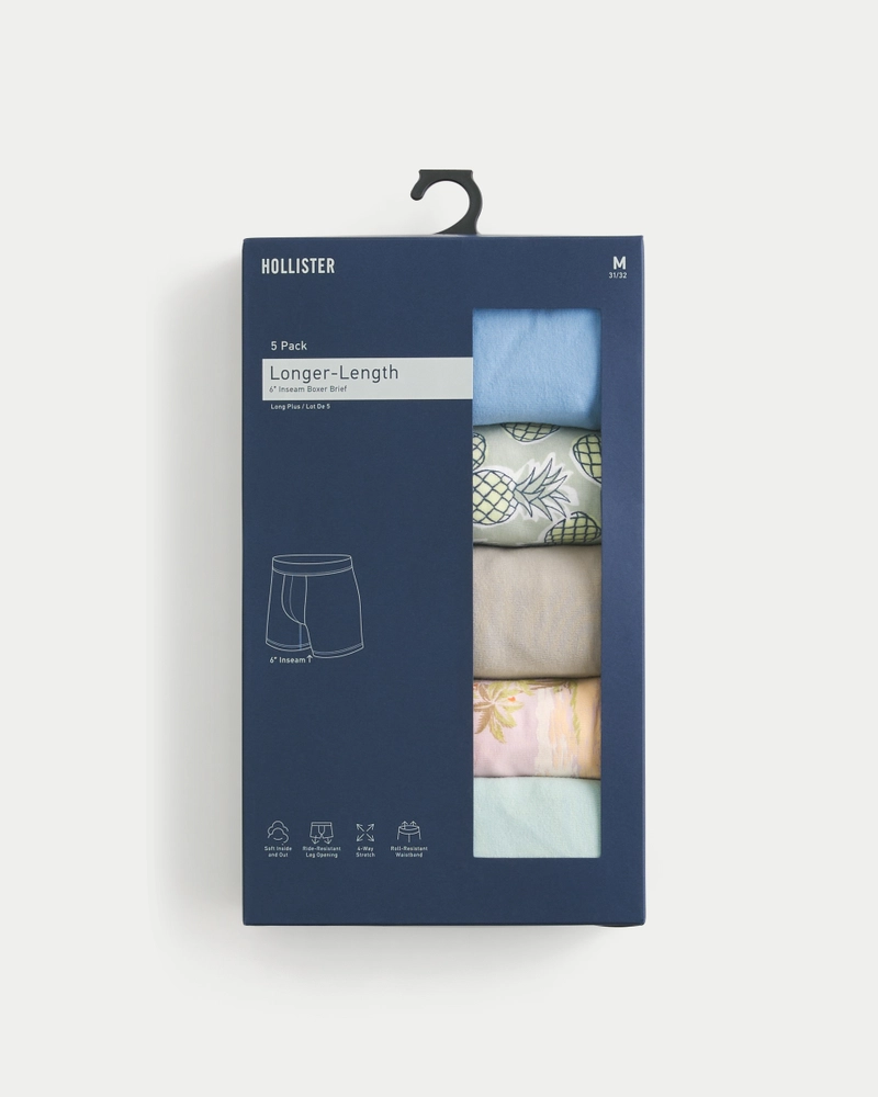 Longer-Length Boxer Brief 5-Pack