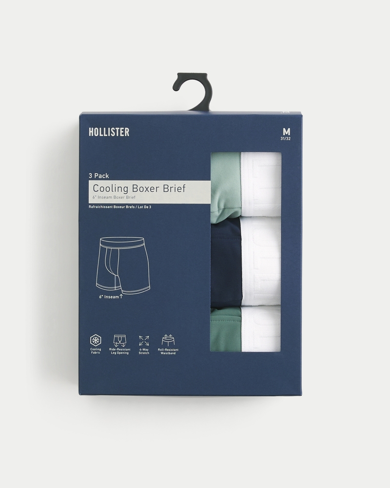 Longer-Length Sport Boxer Brief 3-Pack
