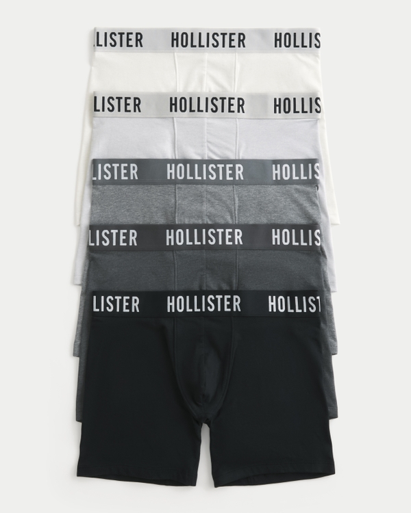 Longer-Length Boxer Brief 5-Pack, Multi view 1