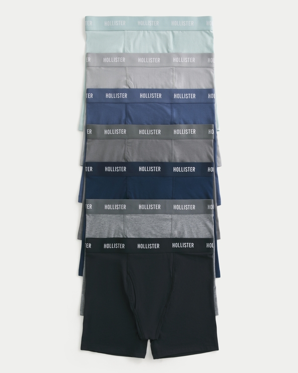 Longer-Length Fly Front Boxer Brief 7-Pack, Multi view 1