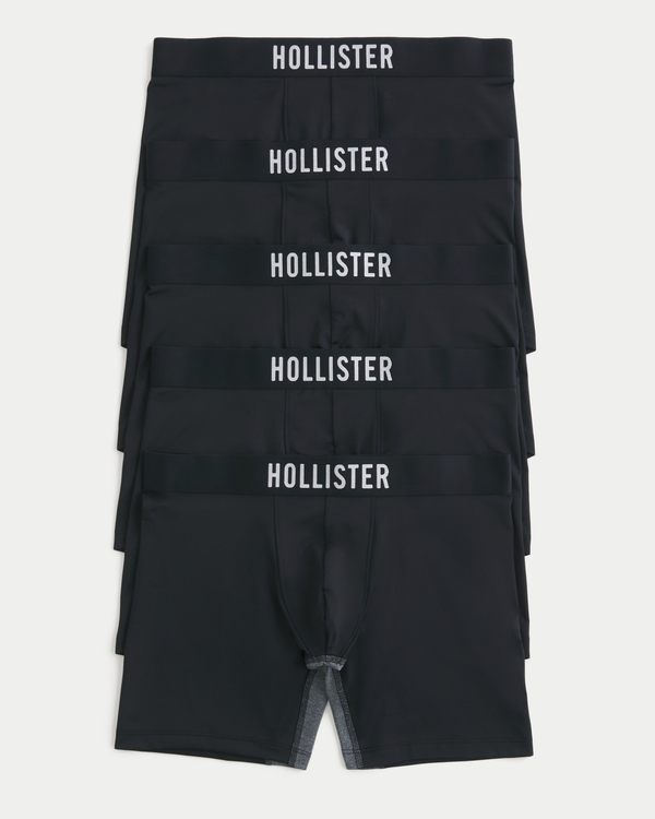 Cooling Boxer Brief 5-Pack, Black view 1