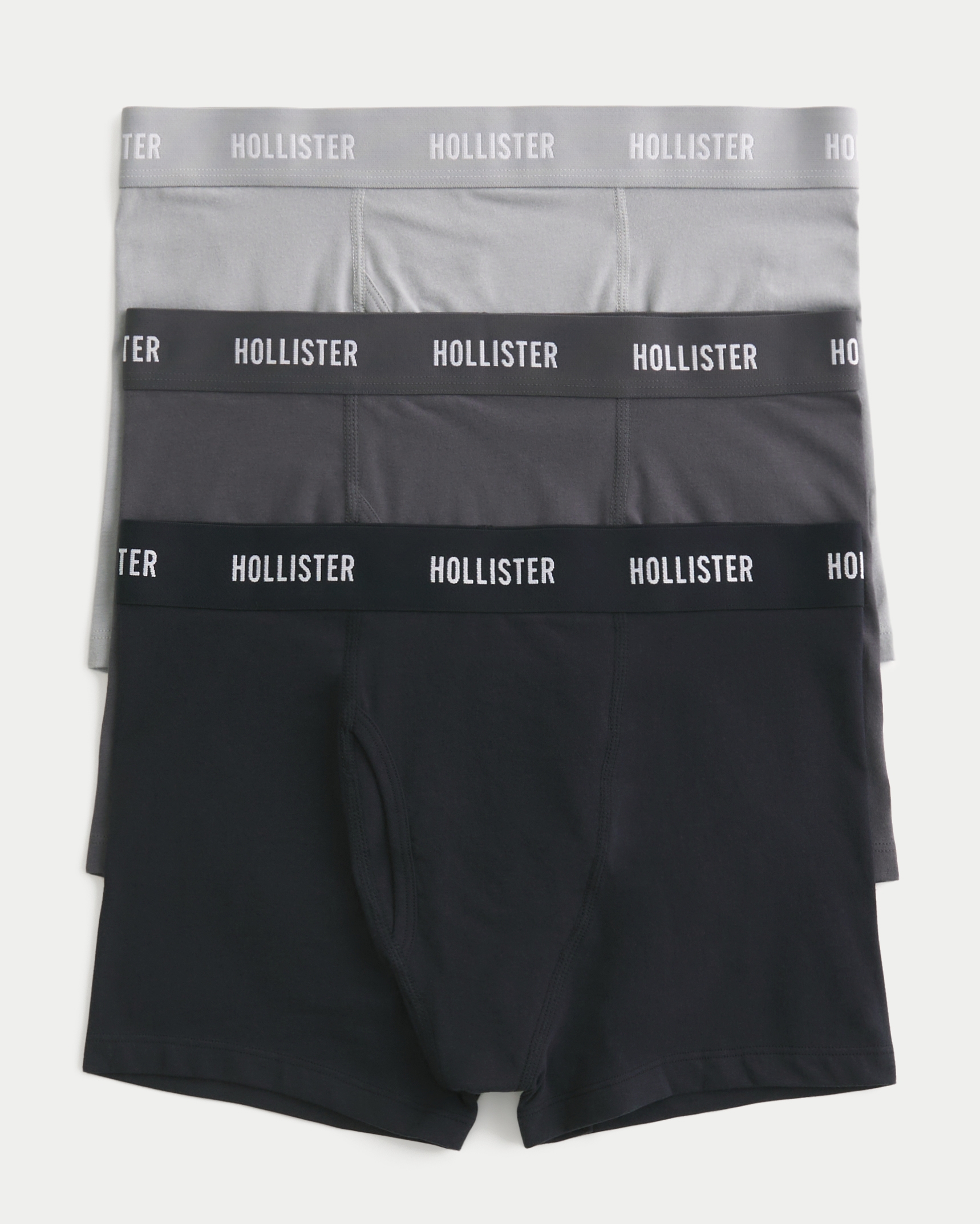 Classic Length Fly Front Boxer Brief 3-Pack