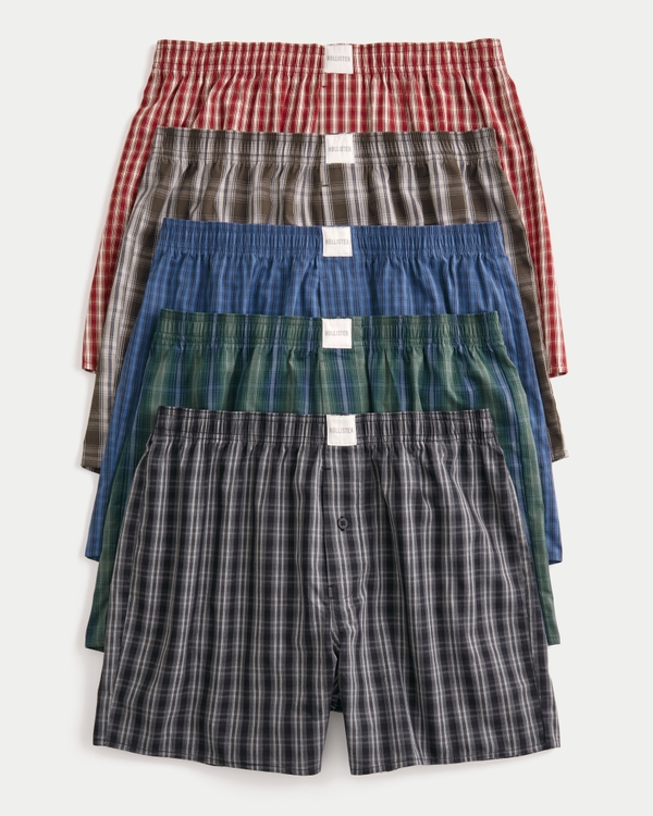 Woven Boxer 5-Pack, Multi view 1