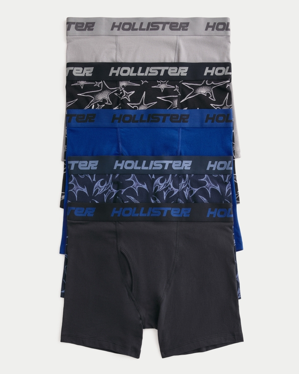 Longer-Length Fly Front Boxer Brief 5-Pack