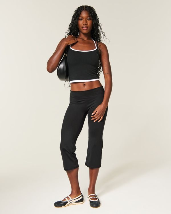 Active Recharge Capri Pants, Black view 1