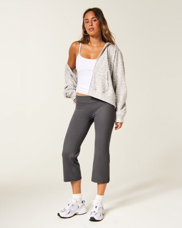 Active Recharge Capri Pants, Dark Grey view 1