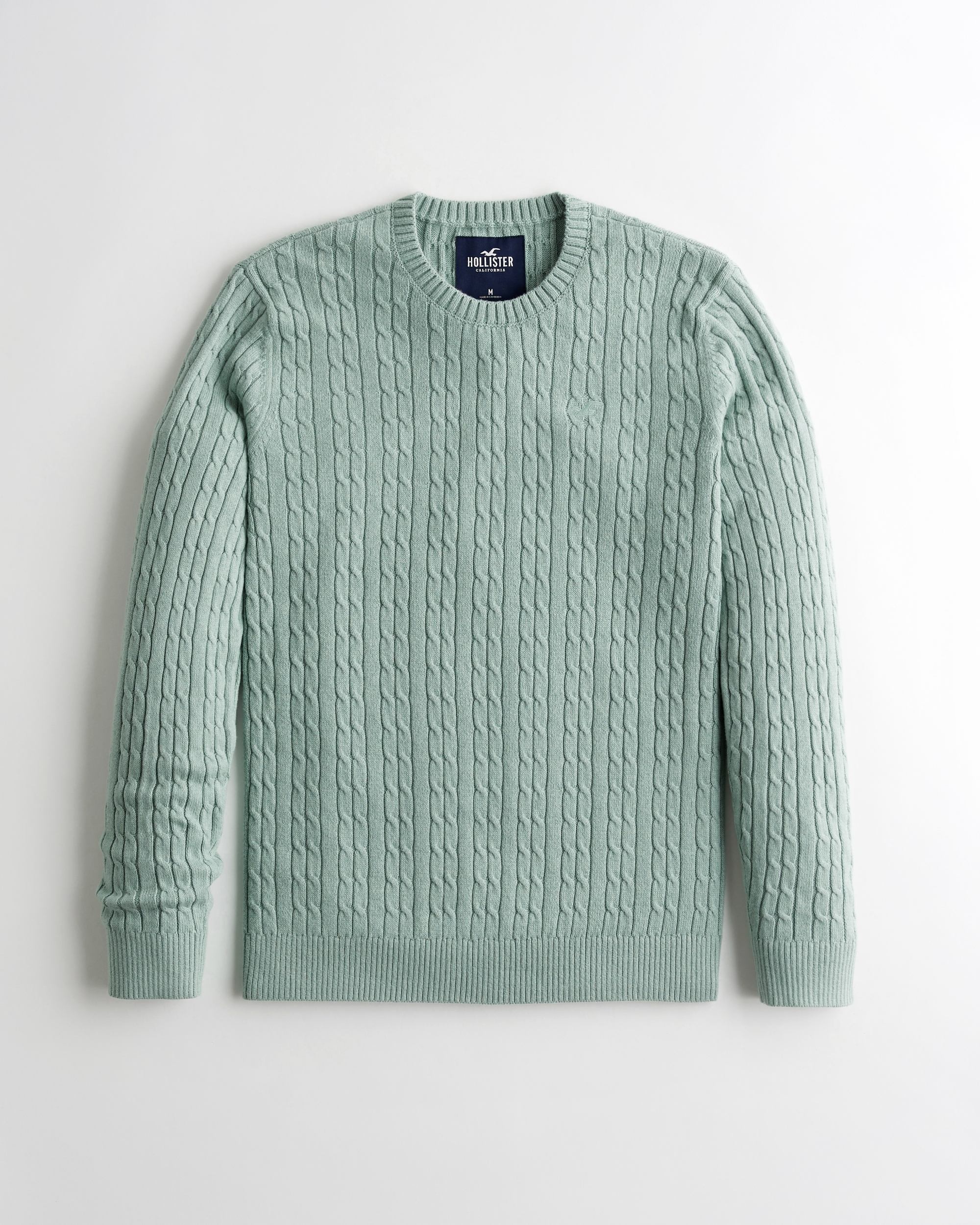 crew neck sweater hollister