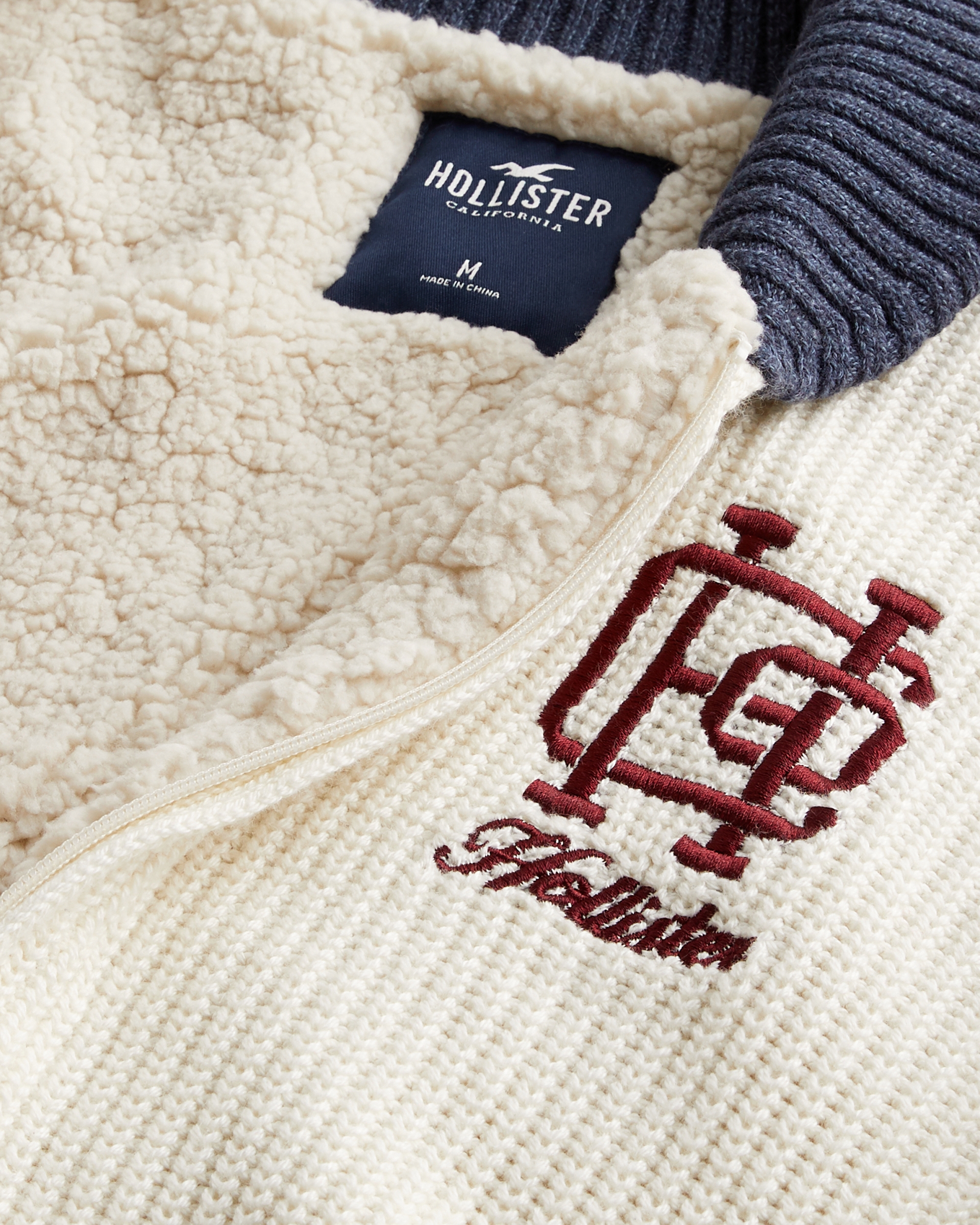 Hollister 2024 sherpa sweater