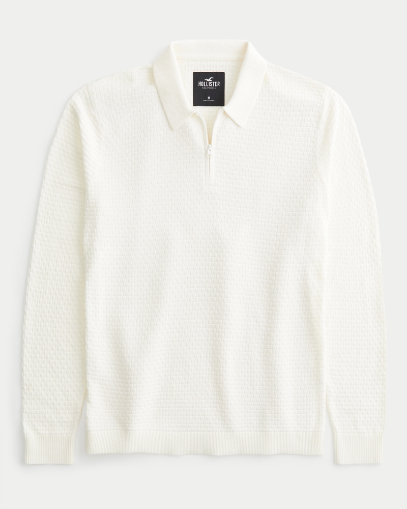 Hollister long sleeve polo hotsell