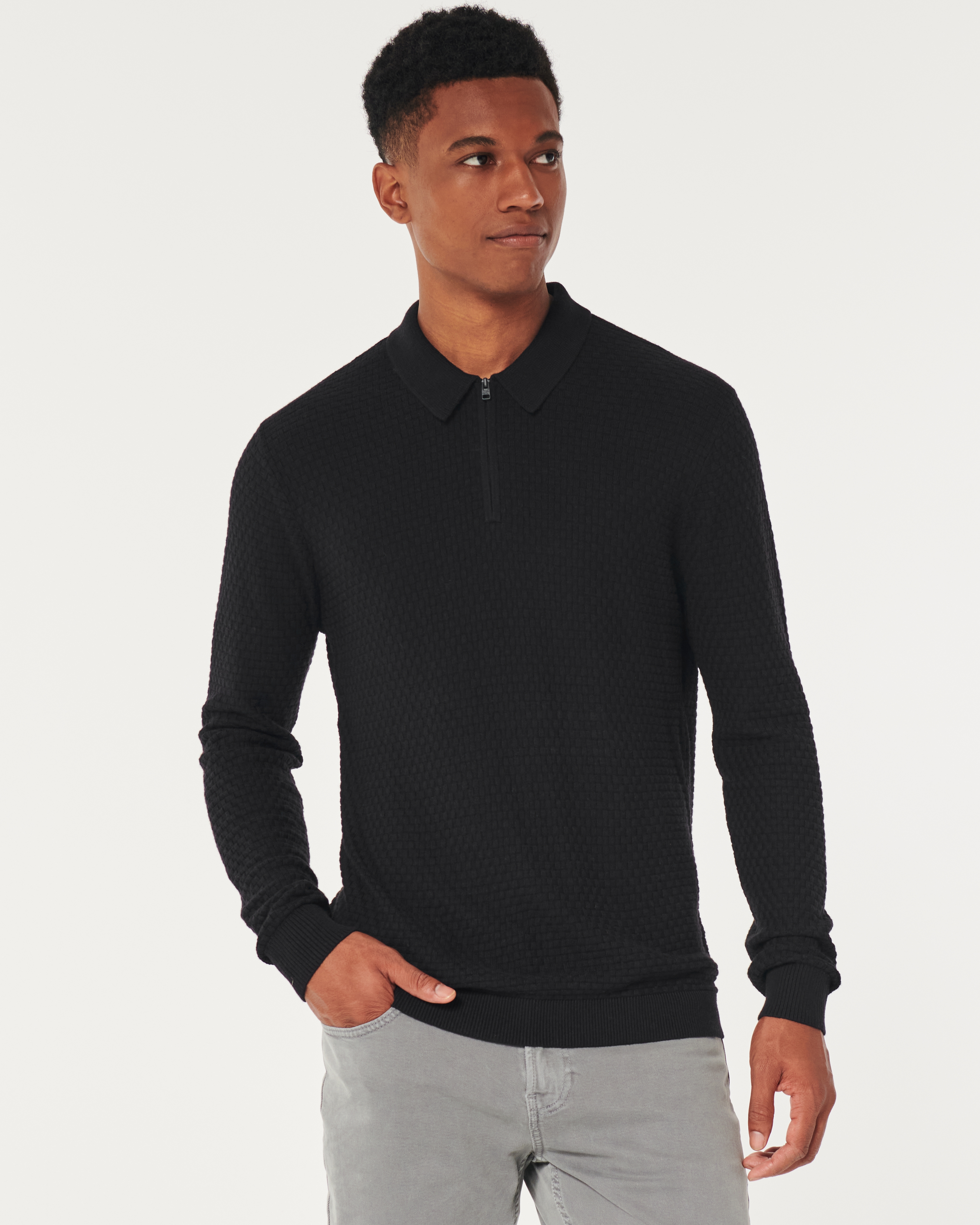 Hollister long sleeve clearance sweater