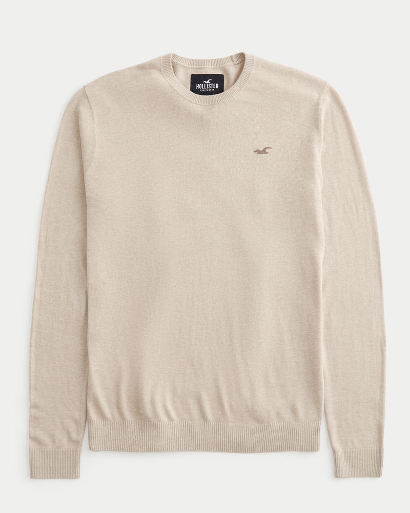 Hollister lightweight 2024 crewneck sweater