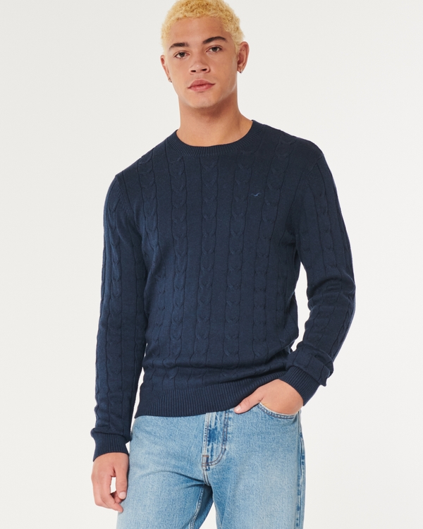 Hollister guy sweaters sale