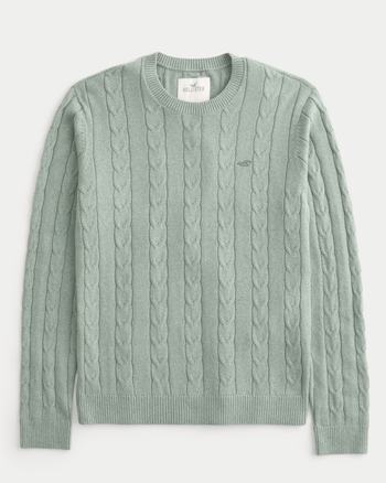 Lightweight crewneck sweater hollister cheap