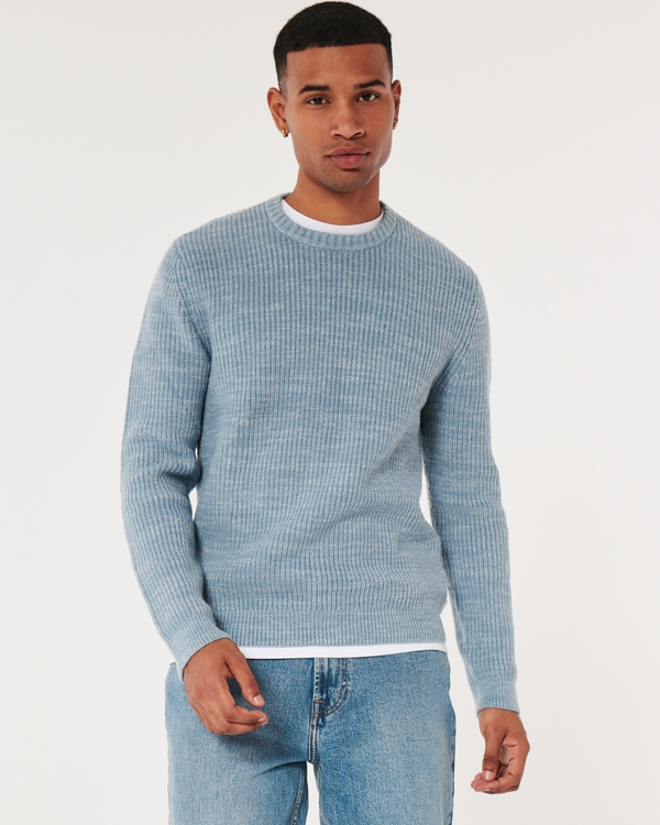 Jumper Azul con blanco HOLLISTER Talla M de segunda mano - Shoppiland