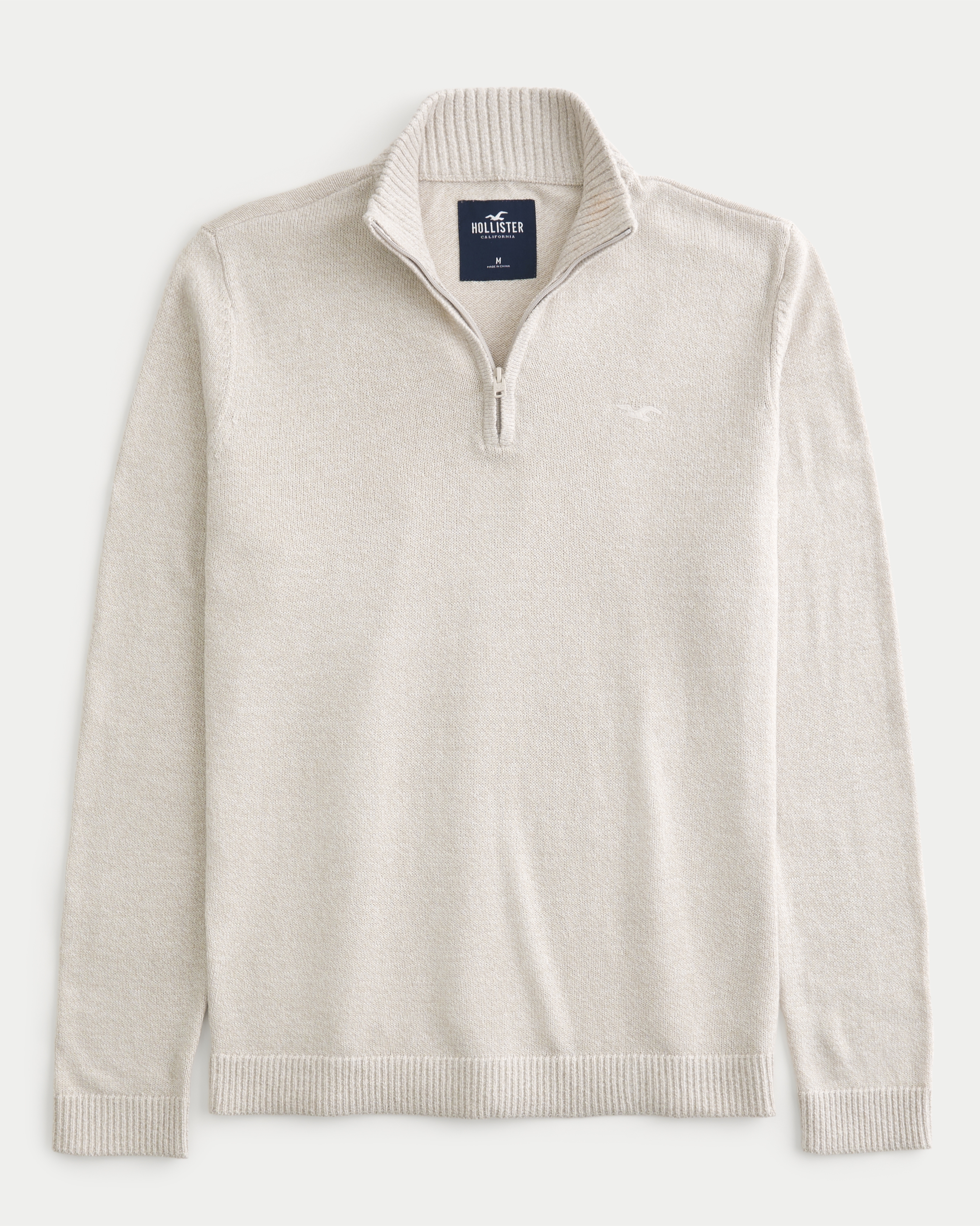 Hollister sale quarter zip