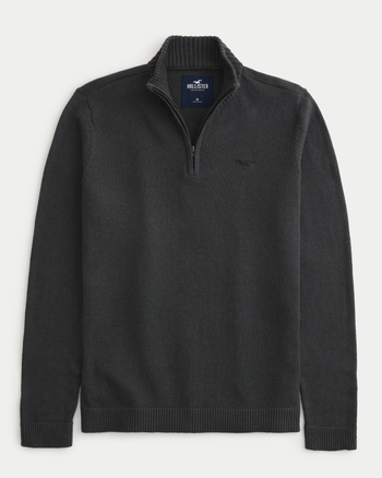 Quarter zip 2025 pullover hollister