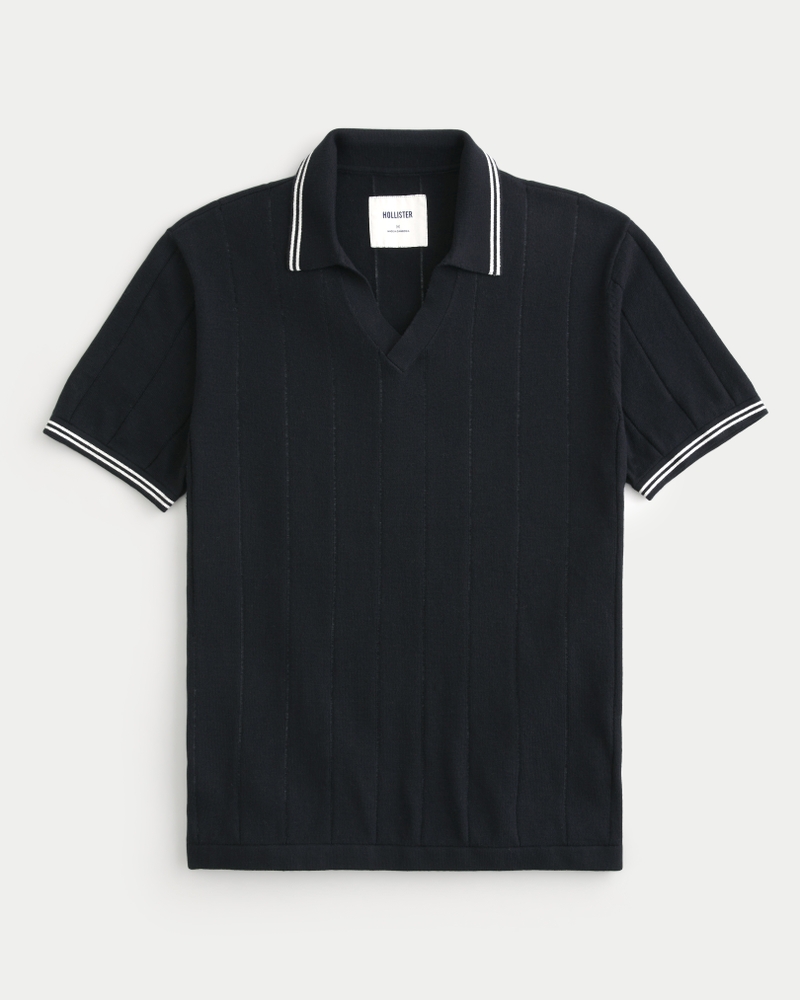 Tipped Sweater Polo