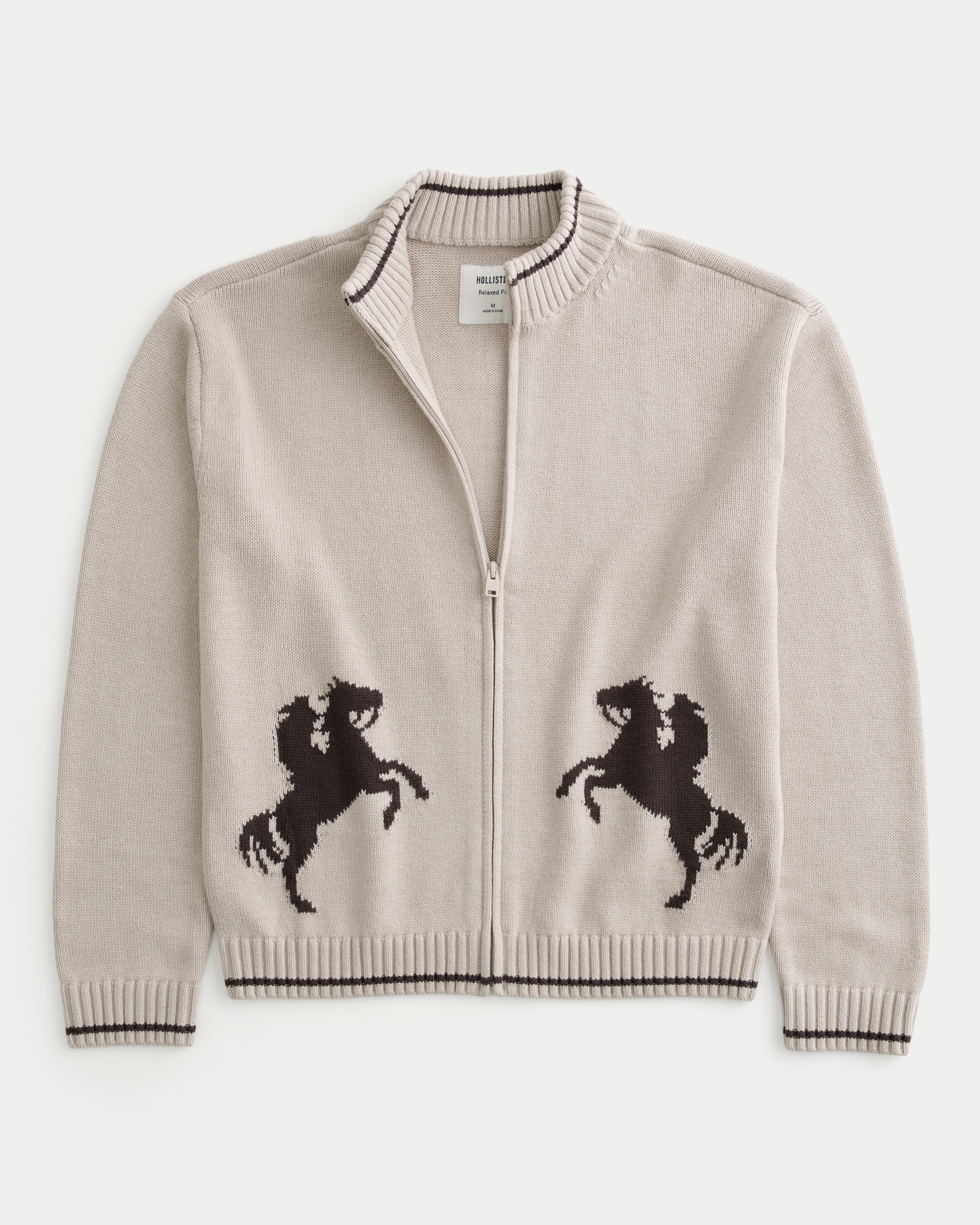 【CPGN STUDIO】Pullover Border Western Sweater Auster Pullover | Knitting Pattern by Michele Wang