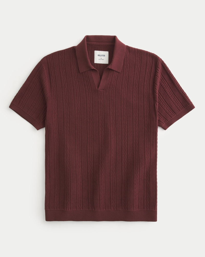 Heren Sweaterpolo met korte mouwen Heren Tops HollisterCo
