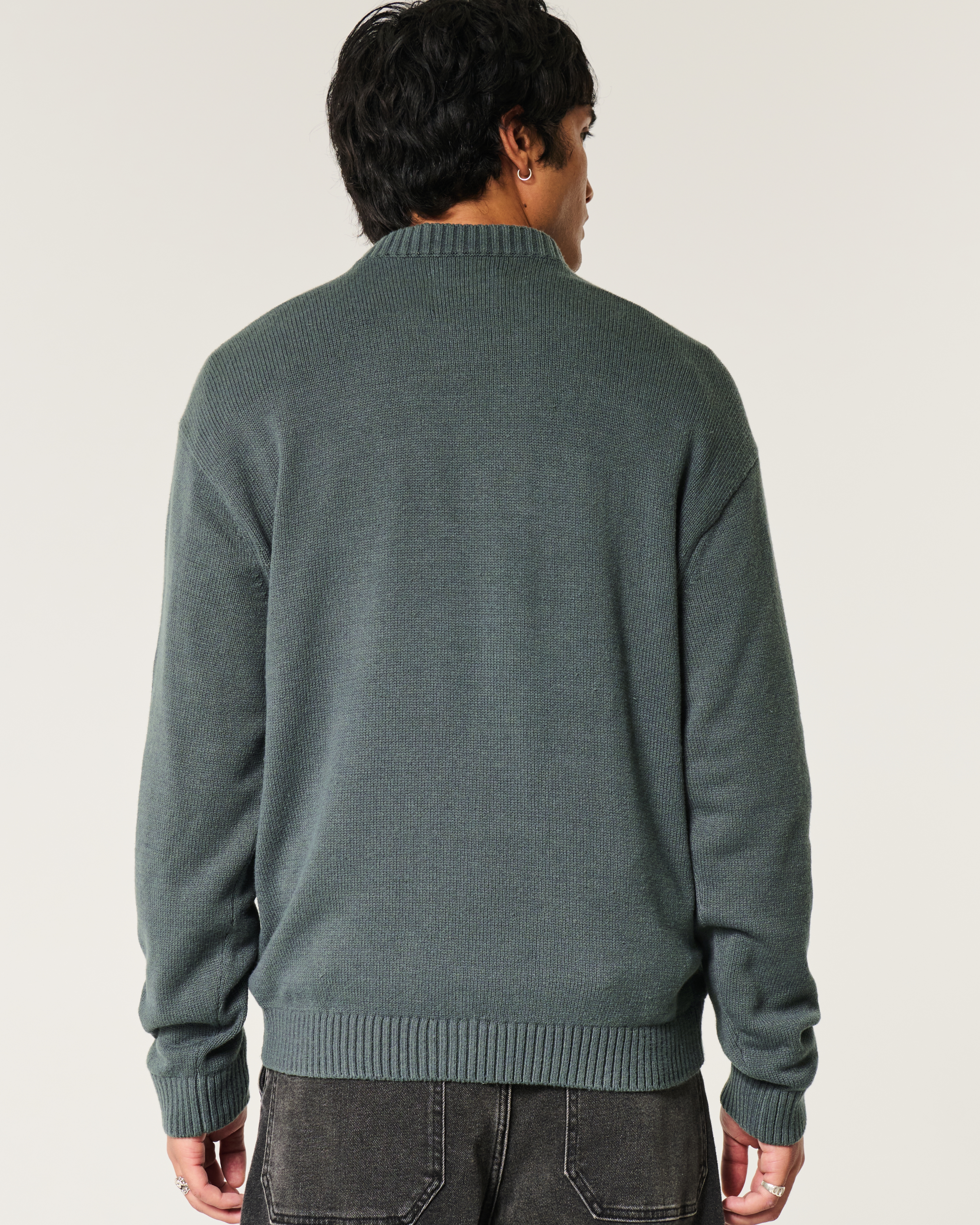 Relaxed Rodeo Graphic Crew Sweater