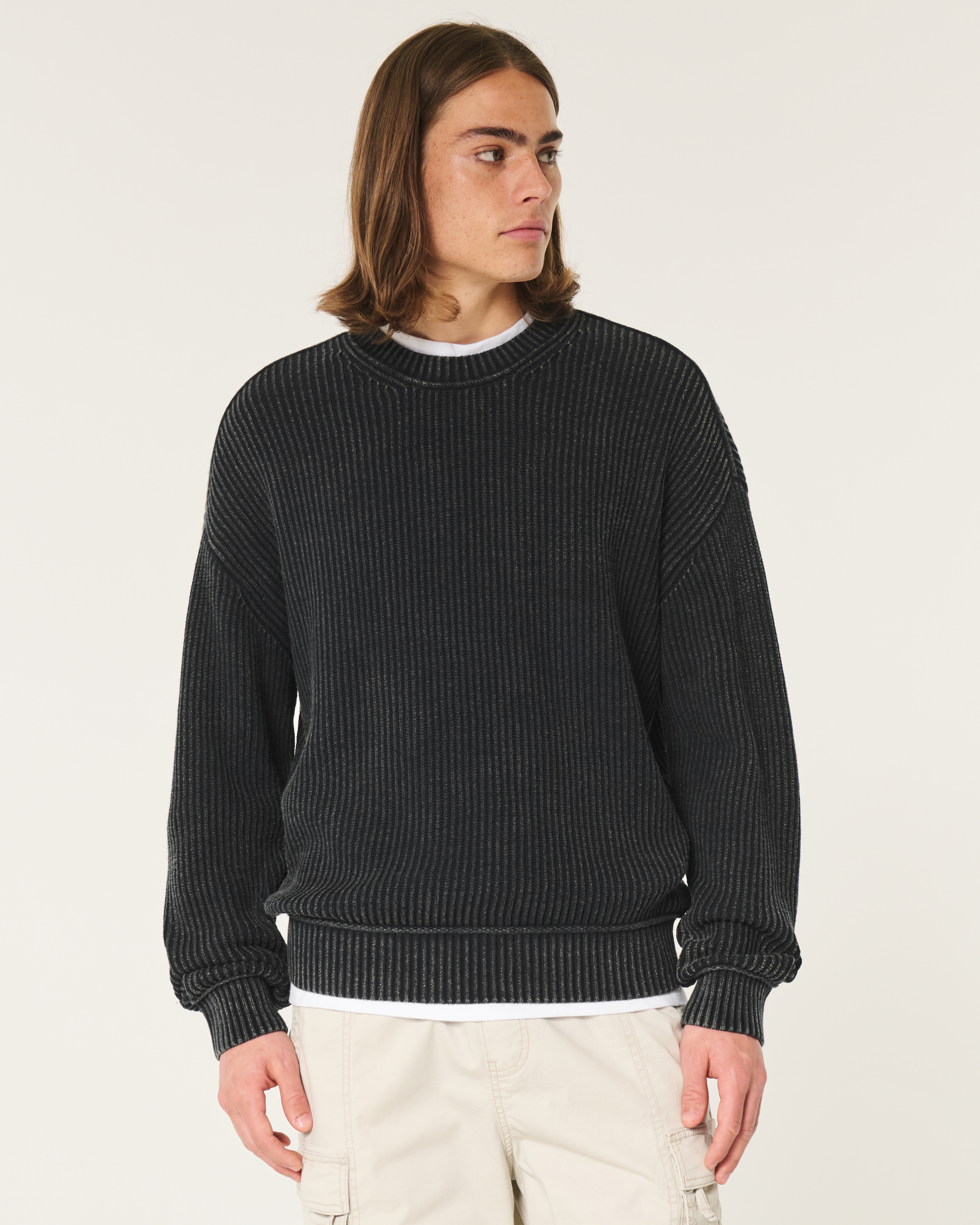 Boxy Crew Sweater