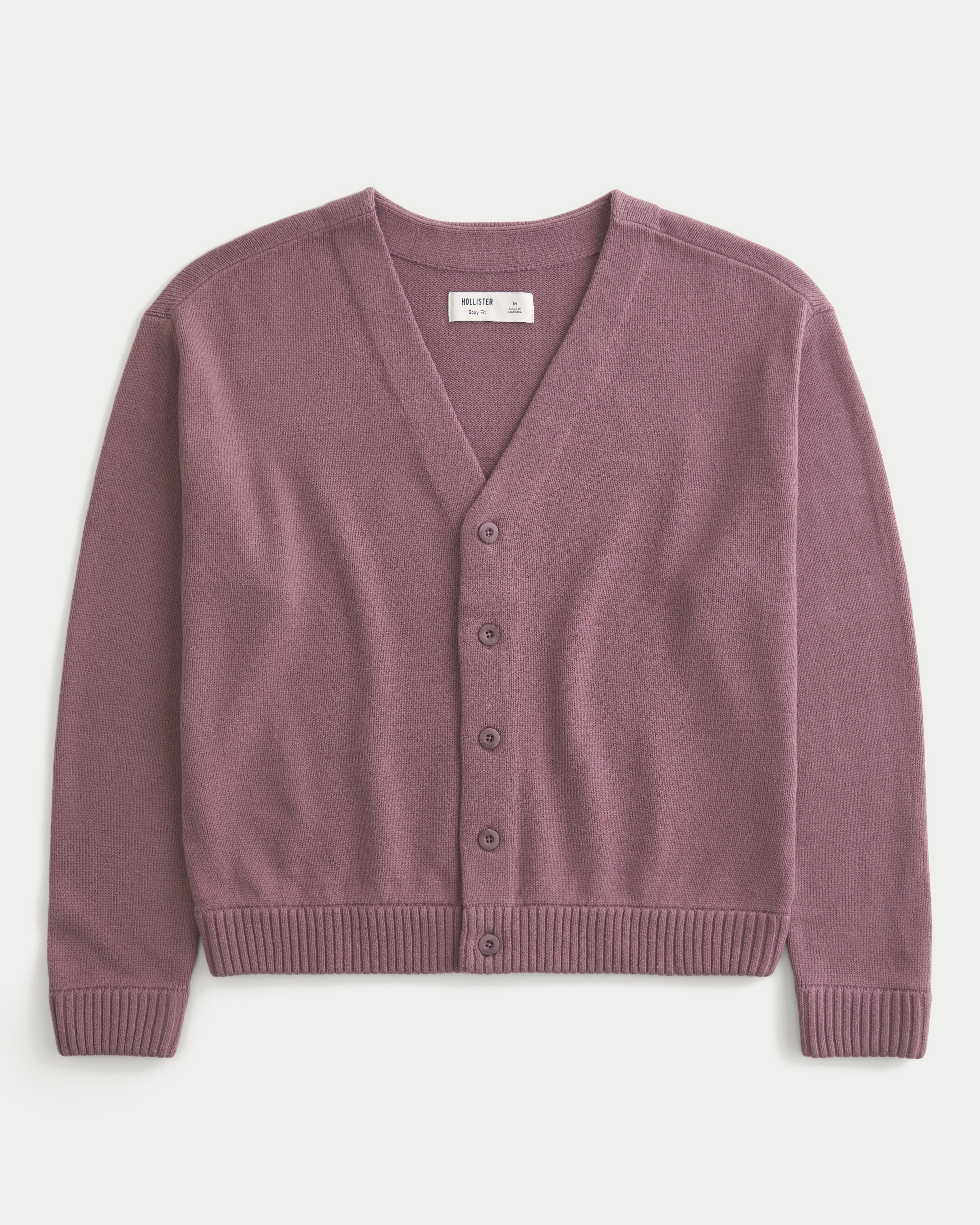 Boxy Pattern Cardigan