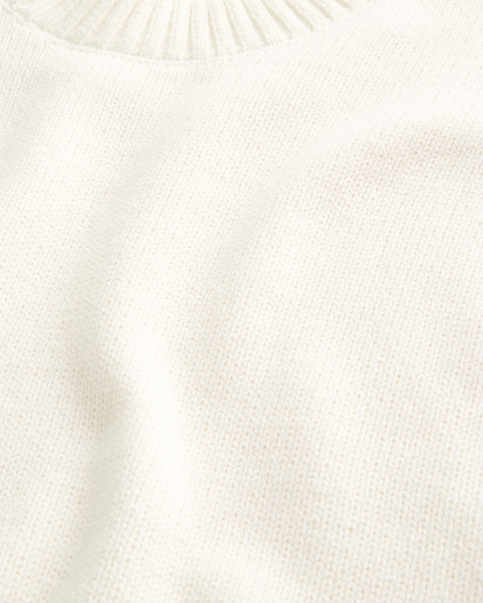 Boxy Camo Crew Sweater