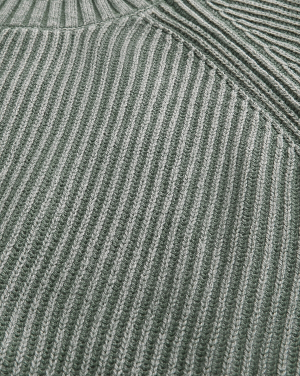 Boxy Washed Crew Sweater