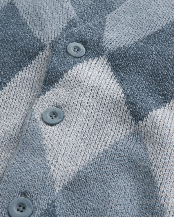 Boxy Pattern Cardigan