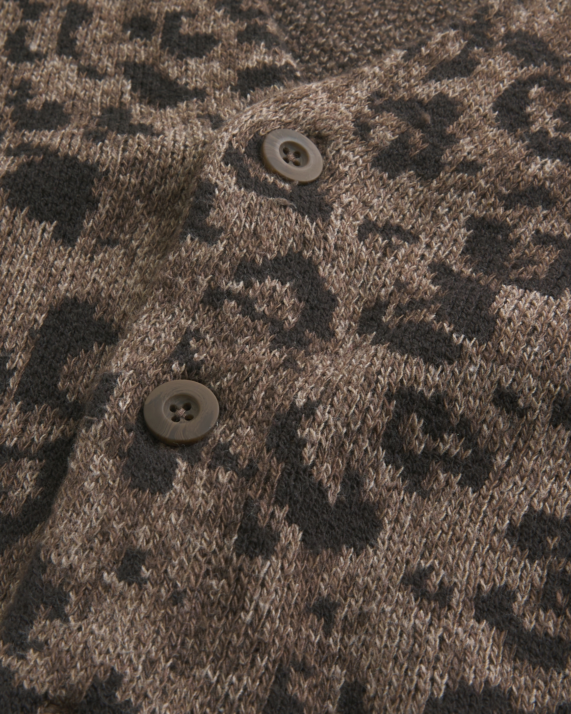 Boxy Pattern Cardigan