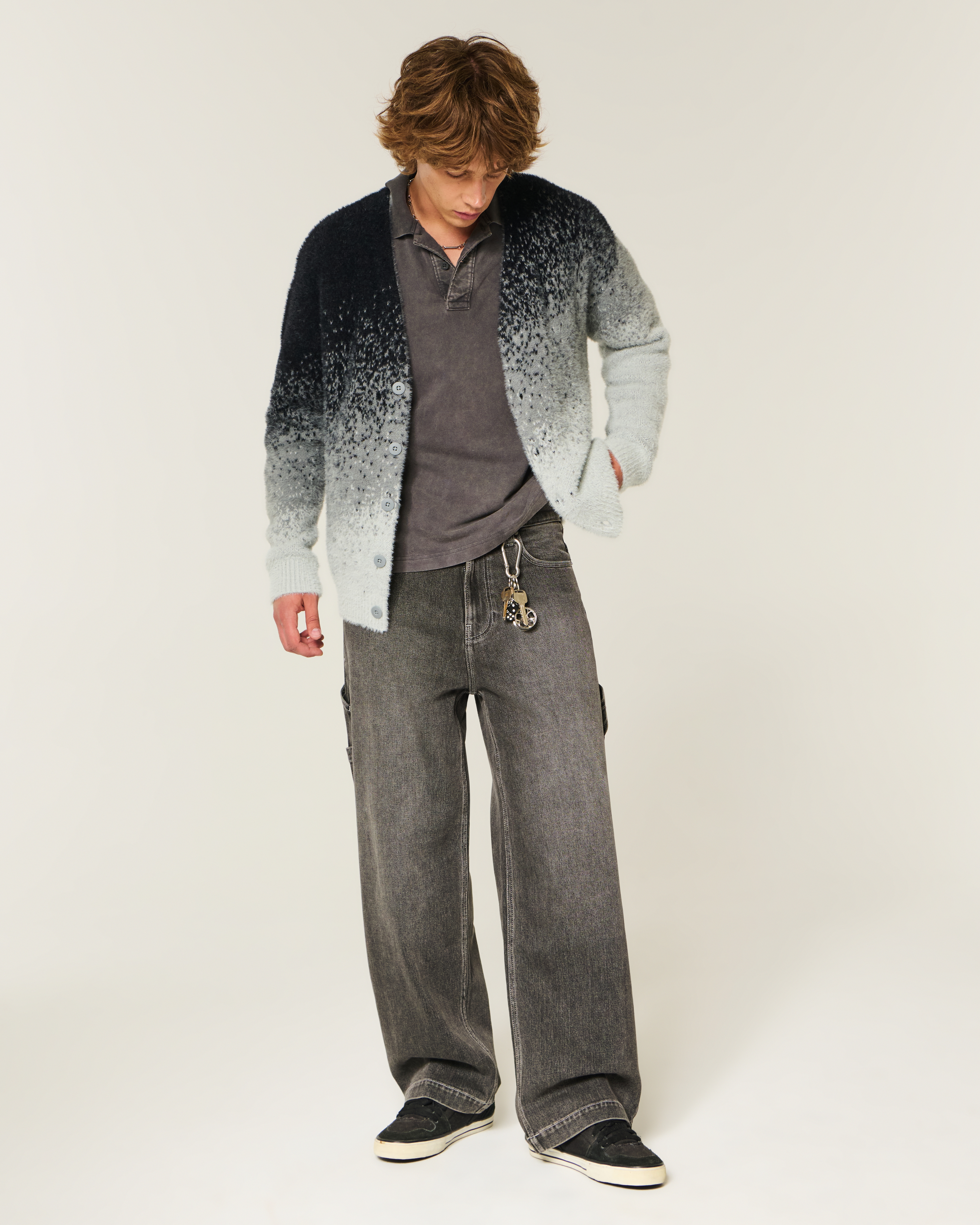 Boxy Fuzzy Cardigan