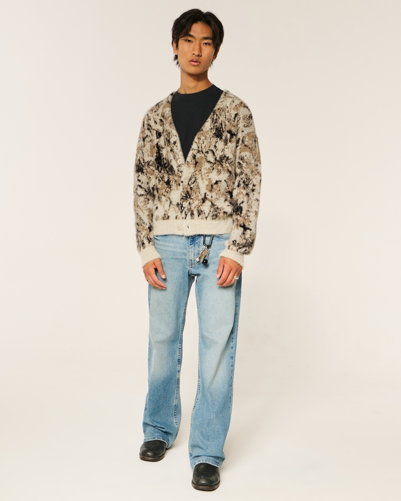 Boxy Fuzzy Cardigan