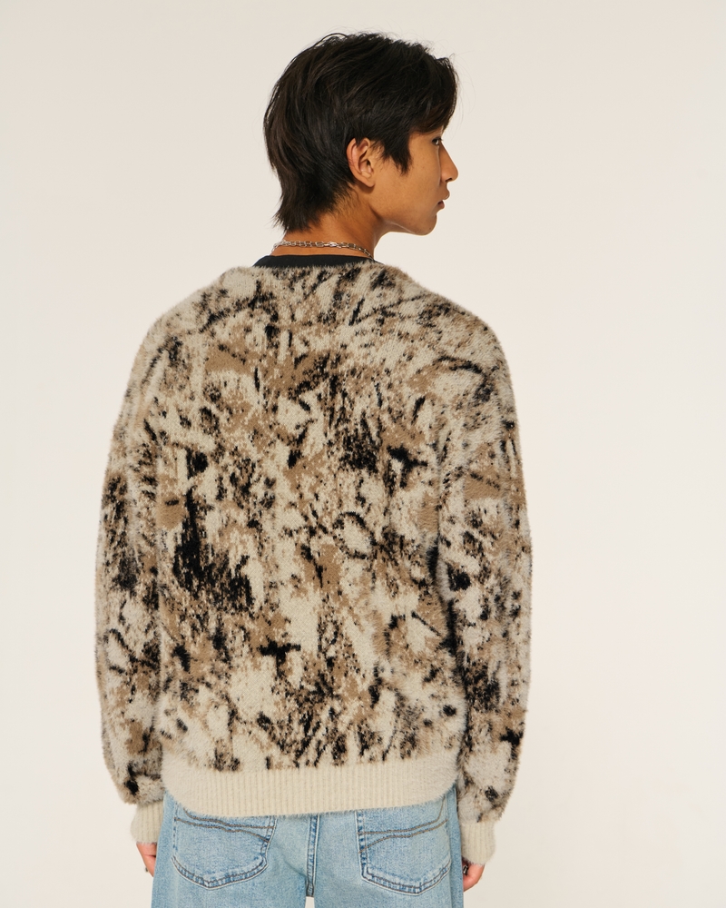 Boxy Fuzzy Cardigan