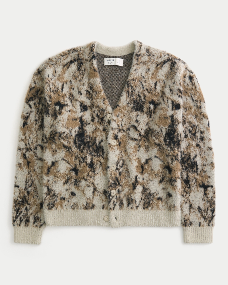 Boxy Fuzzy Cardigan