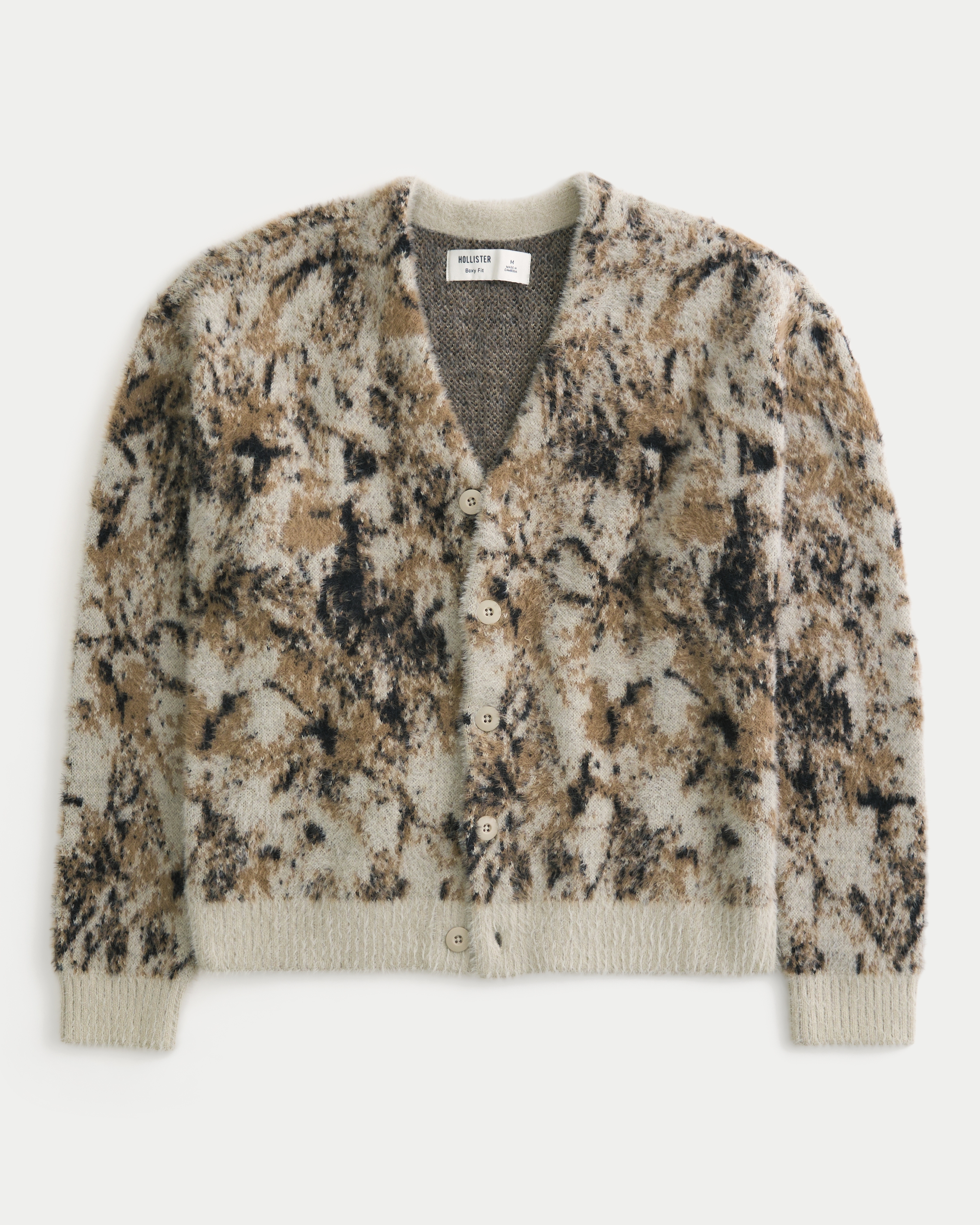 Boxy Fuzzy Cardigan
